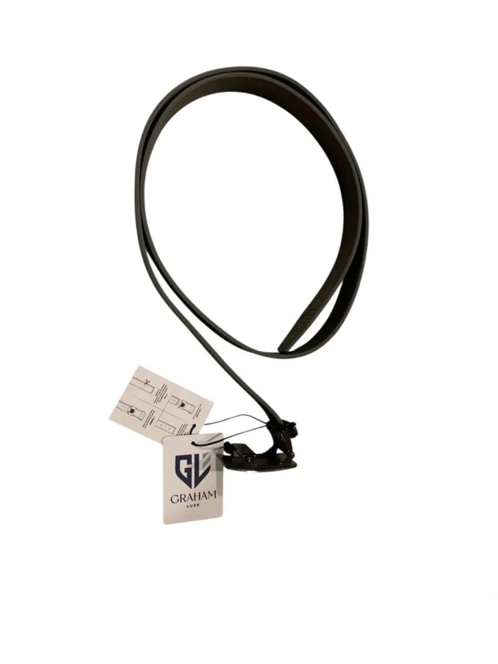 NWT Graham Luxe “The Ratchet” Golf Belt | Grey | Cut-to-Fit 30-46